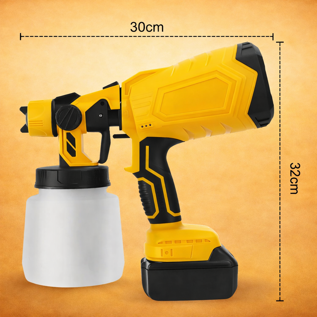Alta pressão Sem fios Tint Pulverizador com baterias
